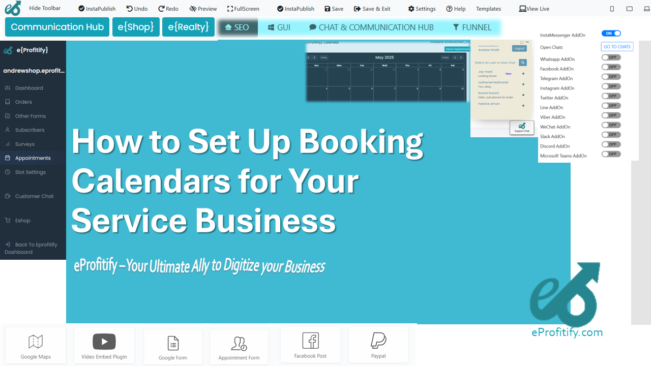 How to Set Up Booking Calendars for Your Service Business